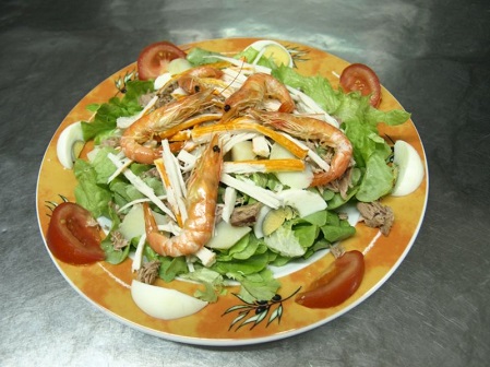 Salade fruits de mer